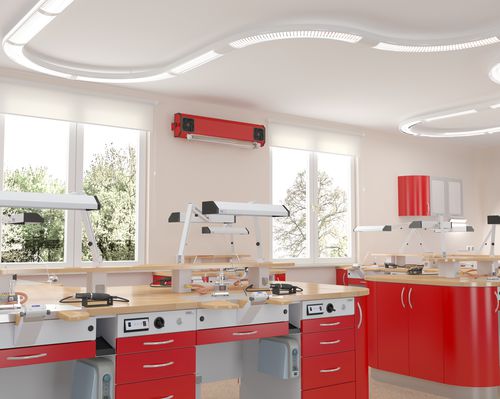Lampada di sterilizzazione - Rhode Profi - ROKO - UV-C / da parete