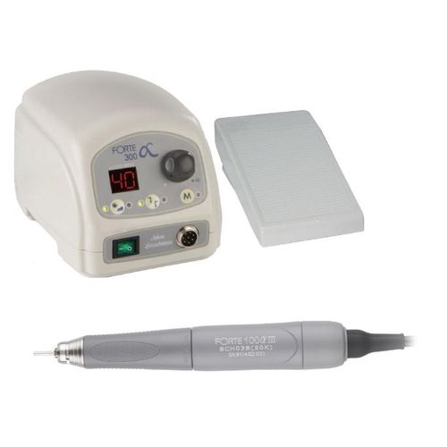 Unità di controllo per micromotore per laboratorio dentale - Forte 300α - SAESHIN - elettrica / a pedale