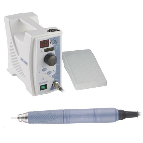 Micromotore per laboratorio dentale - OZ100 - SAESHIN - elettrico brushless / a pedale / con manipolo