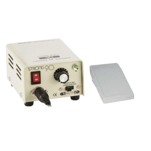 Unità di controllo per micromotore per laboratorio dentale - STRONG 90 - SAESHIN - elettrica / da banco / con manipolo