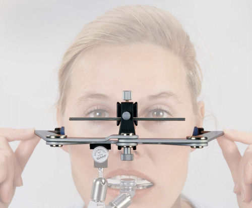 Arco facciale dentale con forcella occlusale - Axioquick®  - SAM Präzisionstechnik
