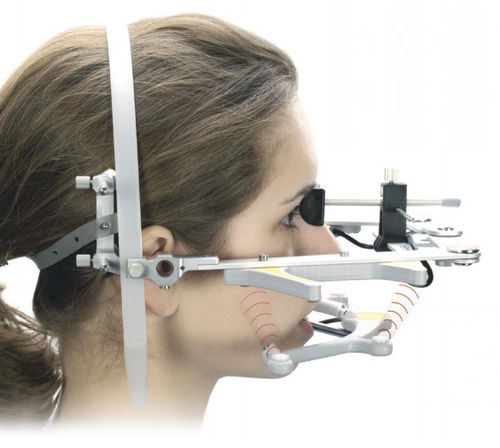 Arco facciale dentale digitale - SAM® Axioquick - SAM Präzisionstechnik - con forcella occlusale