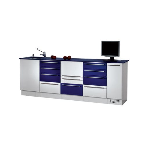 Armadio contenitore - CB - SARATOGA - per strumenti odontoiatrici / per clinica odontoiatrica / con lavandino