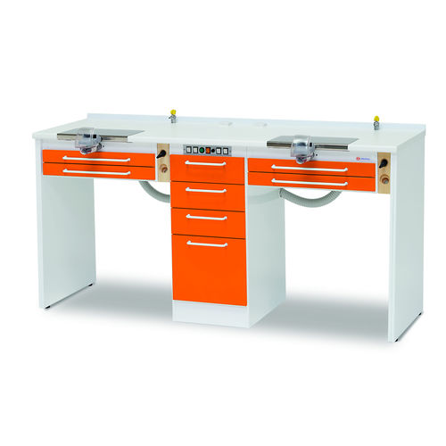 Postazione di lavoro per laboratorio odontotecnico doppia - Young  - SARATOGA
