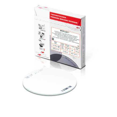 Materiale odontoiatrico per ferula dentale per attività sportiva - BIOPLAST® - Scheu-Dental GmbH   - in acrilico / per ferule terapeutiche / trasparente