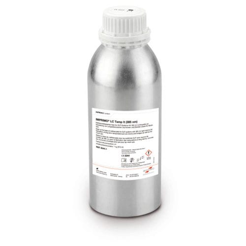 Materiale odontoiatrico in resina - IMPRIMO® LC Temp lt - Scheu-Dental GmbH   - per ricostruzione dentale / per corone dentali / per ponti dentali