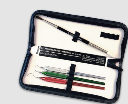 Strumentario chirurgico per restauro dentale - S-U-MODELLIER-SET - SCHULER-DENTAL GmbH & Co. KG  