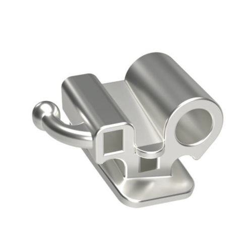 Tubo vestibolare molari - 1TC-1116DH-0 - SIA ORTHODONTIC MANUFACTURER - convertibile / in acciaio inossidabile / da incollare
