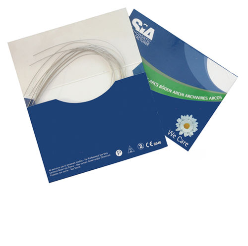 Filo ortodontico arrotondato - 7S Twisted - SIA ORTHODONTIC MANUFACTURER - NiTi