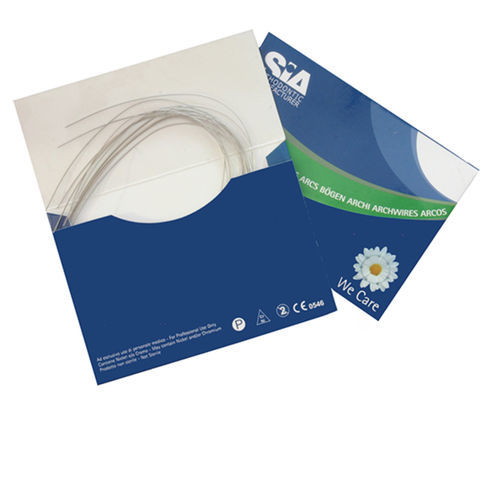Filo ortodontico arrotondato - AE32-14ZZUP-0 - SIA ORTHODONTIC MANUFACTURER - NiTi