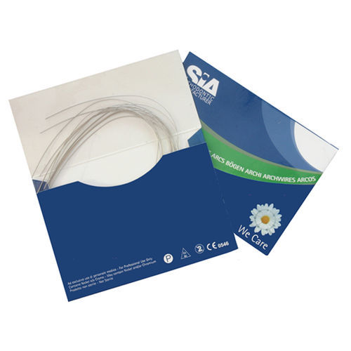 Filo ortodontico arrotondato - A32R-16ZZUP-0 - SIA ORTHODONTIC MANUFACTURER - NiTi