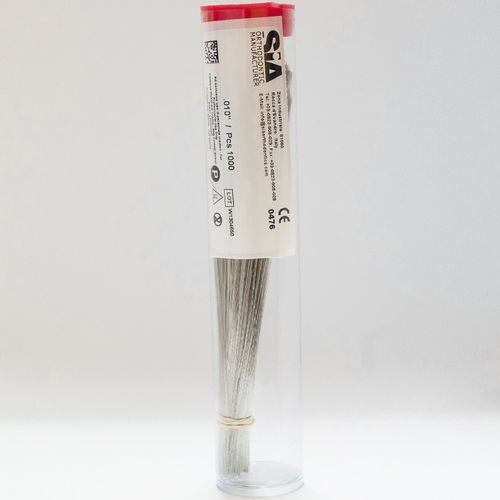 Filo ortodontico in acciaio inossidabile - L30-10ZZLW - SIA ORTHODONTIC MANUFACTURER - per legatura