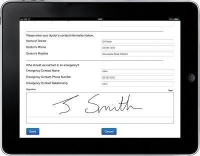 Software di gestione dati dei pazienti - Clinipad - Software of Excellence   - odontoiatrico / per tablet PC
