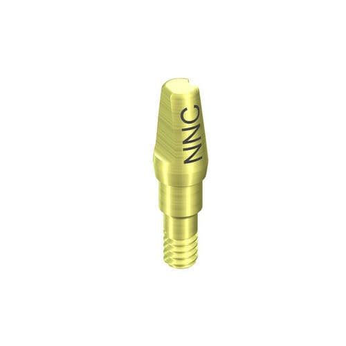 Pilastro dentale per impianto in titanio - NNC Solid - Institut Straumann - interno / dritto / a vite