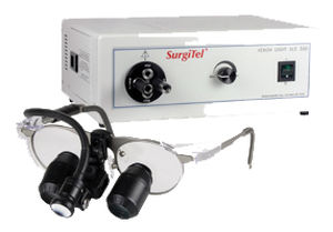 Lampada frontale chirurgica - SurgiTel - in fibra ottica