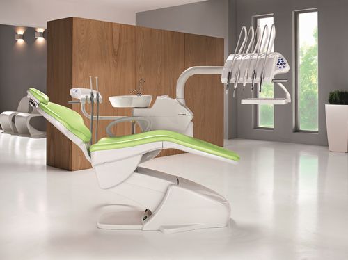 Riunito odontoiatrico con poltrona - Friend Plus - SWIDENT - con portastrumenti