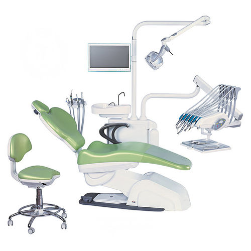 Riunito odontoiatrico con poltrona - Epica  - TEKMIL - con monitor / con portastrumenti / con illuminazione