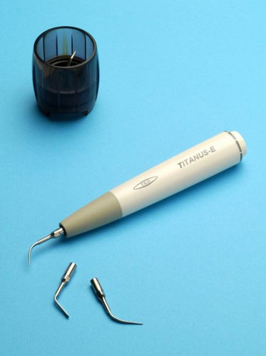 Ablatore di tartaro piezoelettrico - TITANUS-E SET - TEKNE DENTAL - set completo / manipolo / autoclavabile