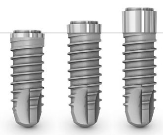 Impianto dentale cilindrico - ELEMENT  - Thommen Medical AG   - in titanio / esterno