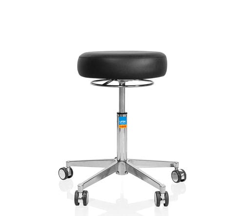 Sgabello per ambulatorio - easyLine R - UFSK-International OSYS - ad altezza regolabile / girevole / pneumatico