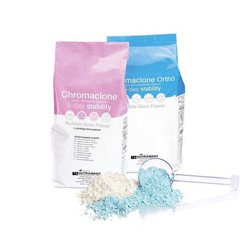 Materiale odontoiatrico in alginato - Chromaclone™ - Ultradent Products - per portaimpronte / in polvere