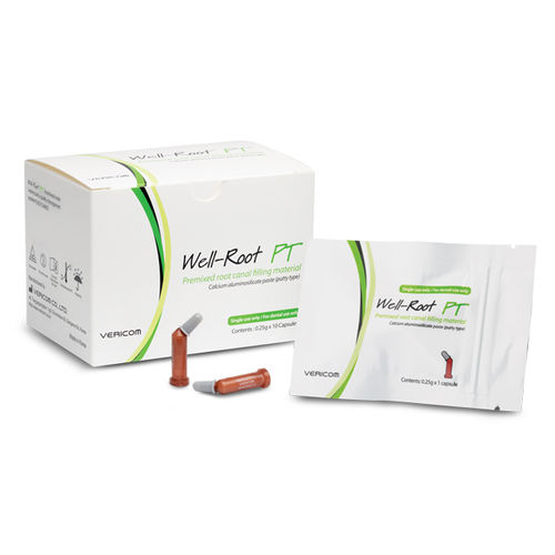 Materiale odontoiatrico in bioceramica - Well-Root PT - VERICOM Co., Ltd.   - per otturazione canalare / radiopaco / biocompatibile