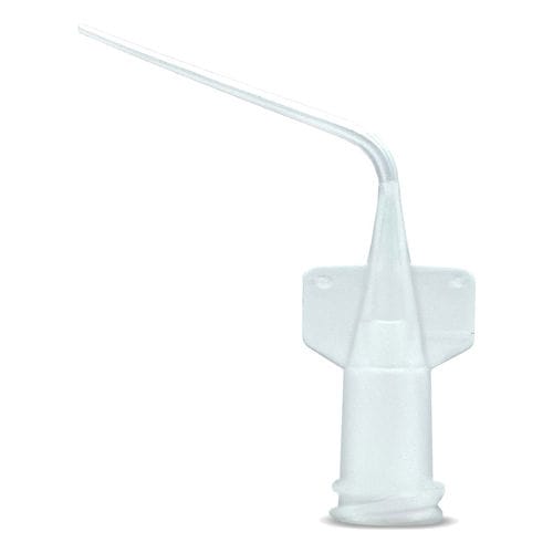 Cannula per irrigazione endodontica - Elasti-Vac™ - Vista Dental Products   - curva / flessibile