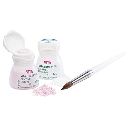Materiale odontoiatrico in ceramica di vetro - LUMEX® AC - VITA Zahnfabrik H. Rauter GmbH & Co.KG   - per ricostruzione dentale / di modelizzazione / traslucido