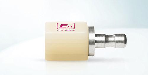Materiale odontoiatrico ibrido - ENAMIC®  - VITA Zahnfabrik H. Rauter GmbH & Co.KG   - in ceramica ibrida / CAD CAM / di fresatura