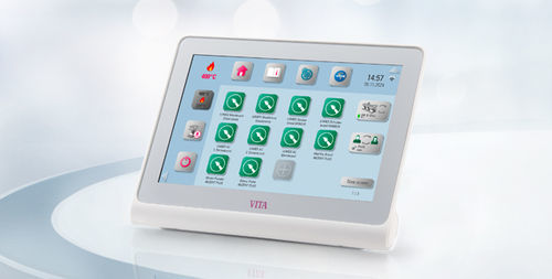 Unità di controllo di temperatura - vPad PRO - VITA Zahnfabrik H. Rauter GmbH & Co.KG   - di pressione a vuoto / di umidità / per riunito odontoiatrico