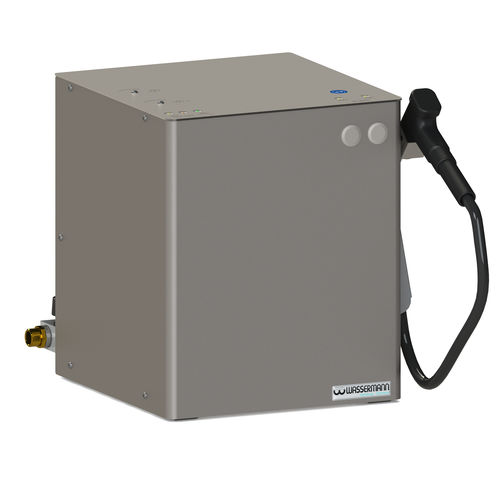 Pulitrice a vapore per laboratorio odontotecnico - Wasi-Steam Compact - Wassermann Dental-Maschinen - a riempimento automatico / compatta / in acciaio inossidabile