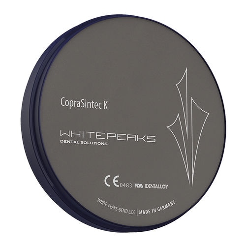 Materiale odontoiatrico CoCr - CopraSintec K - Whitepeaks Dental Solutions GmbH - per ricostruzione dentale / di fresatura