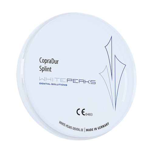Materiale odontoiatrico in poliammide - CopraDur 98 - Whitepeaks Dental Solutions GmbH - per ricostruzione dentale / ortodontico / trasparente