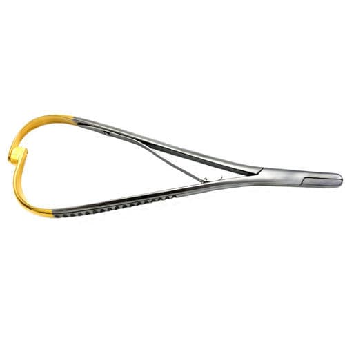 Porta Aghi Castrovejo Sutura Dentale Chirurgia Implantologia Carburo - Foto 3