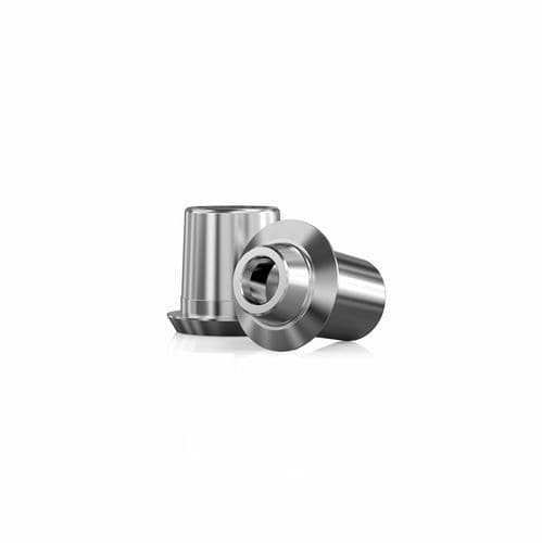 Pilastro dentale per impianto conico - Zfx GmbH - cilindrico / in titanio / interno
