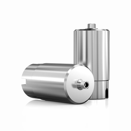 Pilastro dentale per impianto cilindrico - Zfx GmbH - in titanio / dritto / CAD CAM