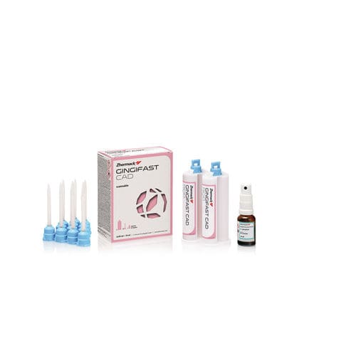 Materiale odontoiatrico in silicone - Gingifast CAD - Zhermack - CAD CAM / gengivale
