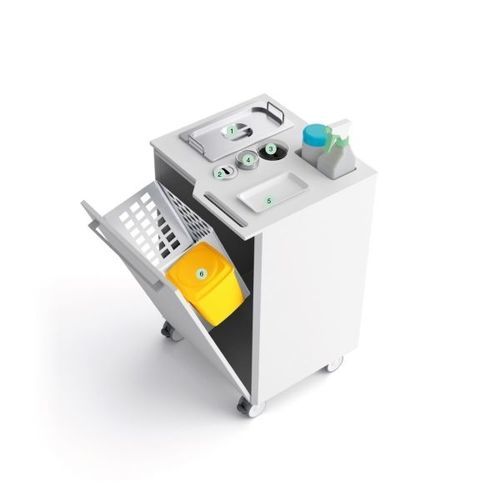Carrello medico - OPTIMUS - Zilfor - ospedaliero / per uso generale / di trasporto