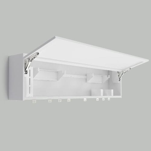 Armadio per ospedale - SLIM  - Zilfor - modulare / con sportello / a muro