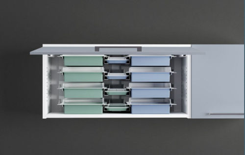 Armadio per ospedale - FXZ100  - Zilfor - con sportello / con ripiano / modulare