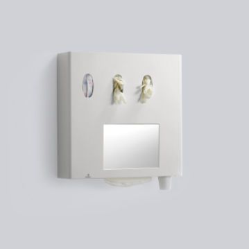 Distributore Per Guanti In Acrilico - Porta Guanti Da Parete Per Ufficio, Casa O Ristorante - Foto 3