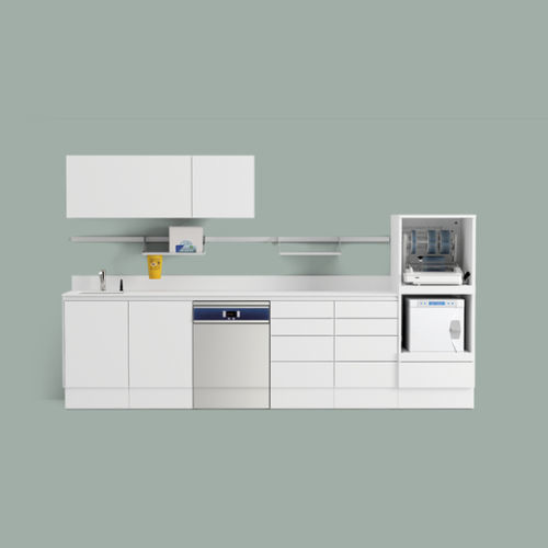 Armadio di sterilizzazione - PROCLENZ - Zilfor - portarifiuti / per strumenti odontoiatrici / per ambulatorio