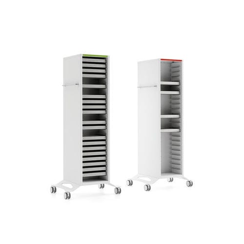 Carrello medico - PZRB1 - Zilfor - per materiale di sterilizzazione / di trasporto / di stoccaggio