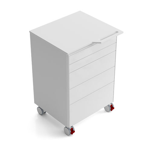 Carrello medico - PMR5AT   - Zilfor - per strumenti odontoiatrici / per logistica / 5 cassetti