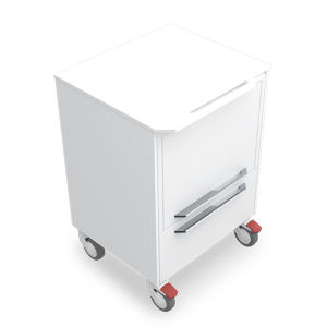 Carrello per chirurgia - ALRTEM2H - Zilfor - per uso generale / con cassetti / con porta
