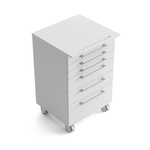 Carrello medico - EDR6AH   - Zilfor - ospedaliero / per uso generale / di stoccaggio