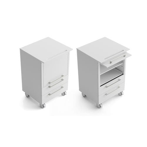 Carrello medico - EDRTEM2  - Zilfor - per uso generale / di stoccaggio / 2 cassetti