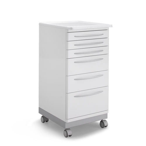 Carrello medico - PSRT6 - Zilfor - per uso generale / di stoccaggio / 6 cassetti