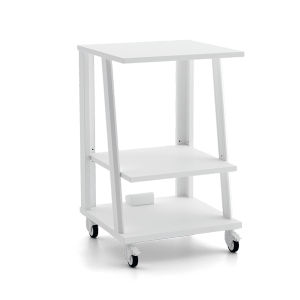 Carrello medico - PZRC - Zilfor - per uso generale / di trasporto / 3 ripiani