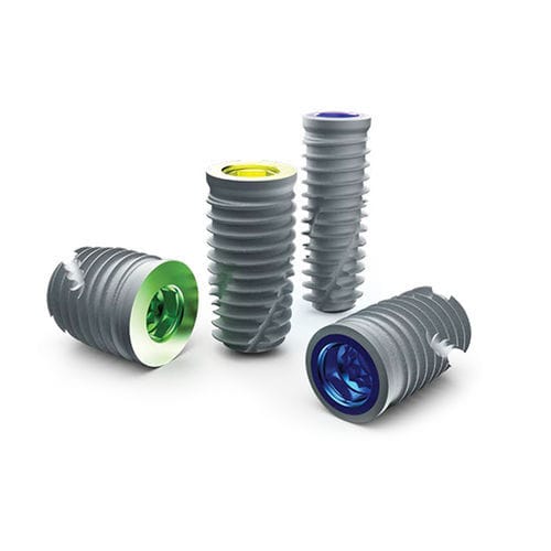 Impianto dentale conico - T3® PRO - Zimmer Dental - in titanio / interno / dritto